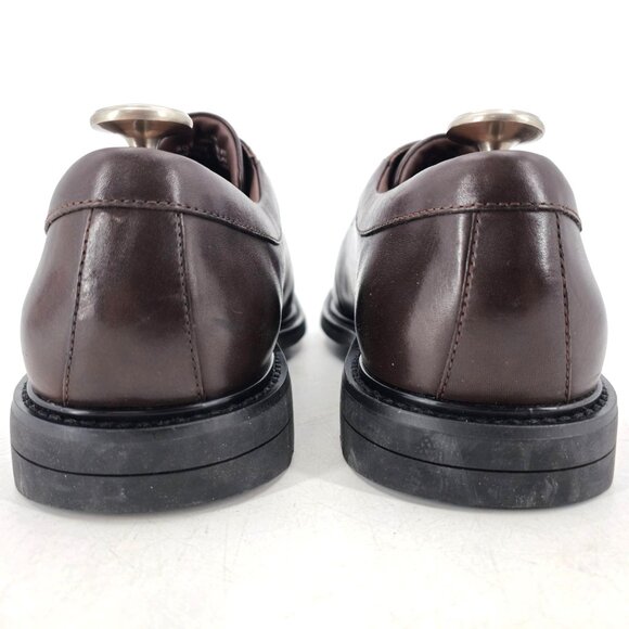 Red Wings Brett 4075 Mens 10EEEE Comfort Casual Oxfords Brown Leather Work Shoes - Picture 5 of 12